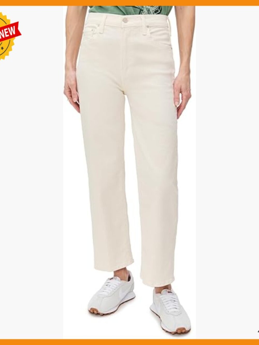 Petite Zip Ankle Jeans High Waisted Straight Leg Stretch Denim